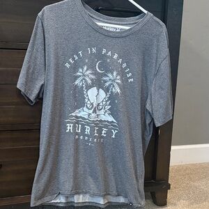 Hurley Charcoal Graphic Tee